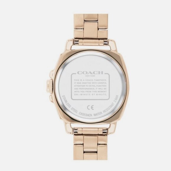 Coach Boyfriend Small Women´s 34 MM Watch 14503854 NWT - Picture 3 of 4